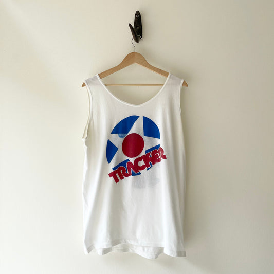 1980s Vintage Tracker Skateboard Tank Top